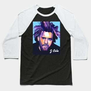 J Cole wpap pop art Baseball T-Shirt